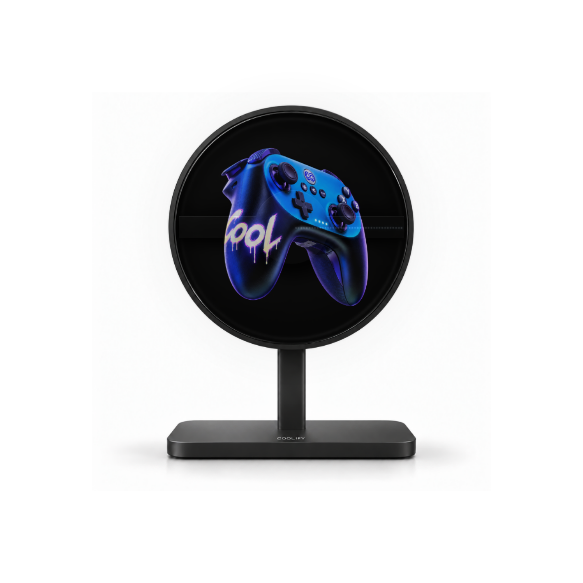 HOLO ORB 顯示藍紫色遊戲手把的靜態畫面