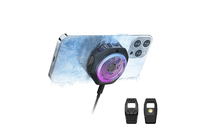 Raffreddatore Magnetico Per Telefono Con Display Digitale CT20 – 3 Livelli Di Temperatura, Basso Rumore, Per Gaming E Streaming